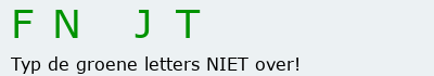 Bevestigingscode