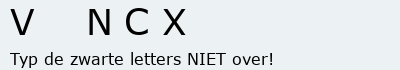 Bevestigingscode