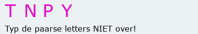 Bevestigingscode