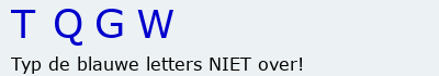 Bevestigingscode