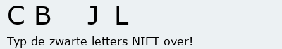 Bevestigingscode