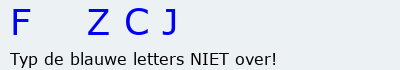Bevestigingscode