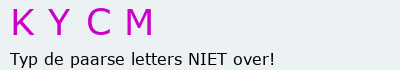 Bevestigingscode