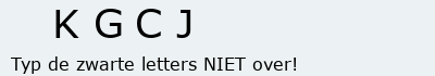 Bevestigingscode