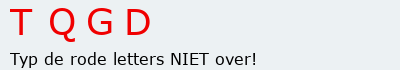 Bevestigingscode