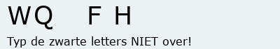 Bevestigingscode
