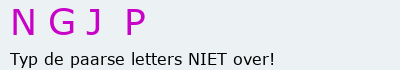 Bevestigingscode
