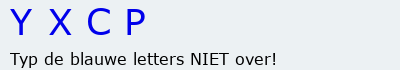 Bevestigingscode