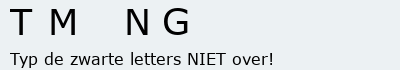 Bevestigingscode