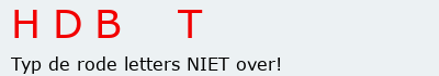 Bevestigingscode