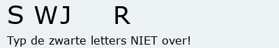 Bevestigingscode