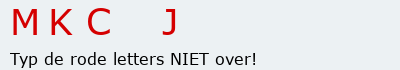 Bevestigingscode