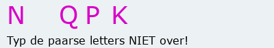 Bevestigingscode