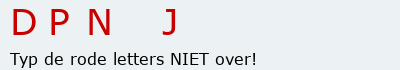 Bevestigingscode