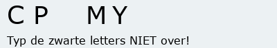 Bevestigingscode