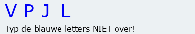 Bevestigingscode