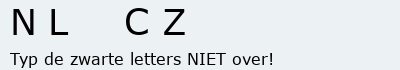Bevestigingscode