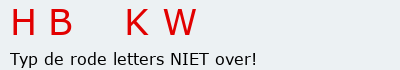 Bevestigingscode