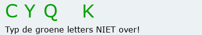 Bevestigingscode