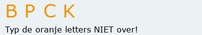 Bevestigingscode