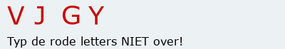 Bevestigingscode