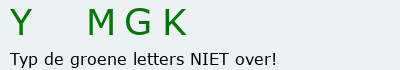 Bevestigingscode