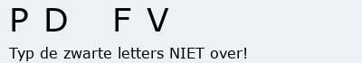 Bevestigingscode