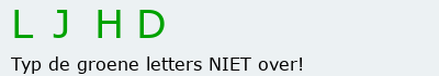 Bevestigingscode
