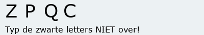 Bevestigingscode
