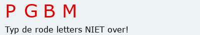 Bevestigingscode