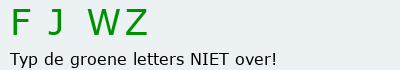 Bevestigingscode