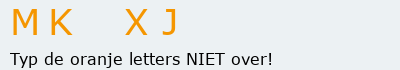 Bevestigingscode