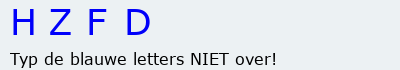 Bevestigingscode