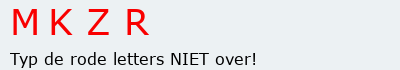 Bevestigingscode