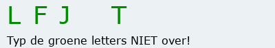 Bevestigingscode