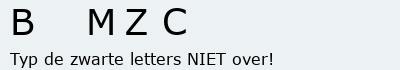 Bevestigingscode