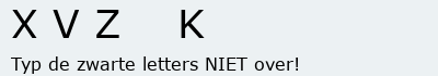 Bevestigingscode