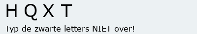 Bevestigingscode