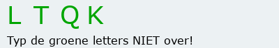 Bevestigingscode