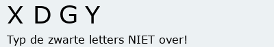 Bevestigingscode