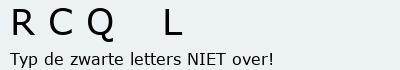 Bevestigingscode