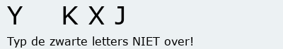 Bevestigingscode