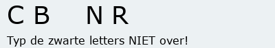 Bevestigingscode