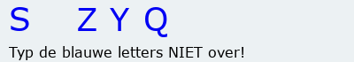 Bevestigingscode