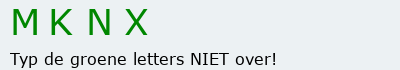 Bevestigingscode
