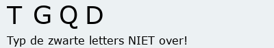 Bevestigingscode