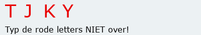 Bevestigingscode