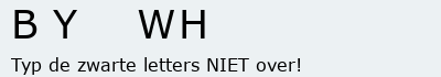 Bevestigingscode