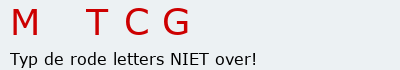 Bevestigingscode