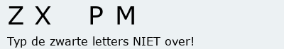 Bevestigingscode